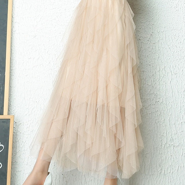 ADA - Elegante plooirok met een hoge taille