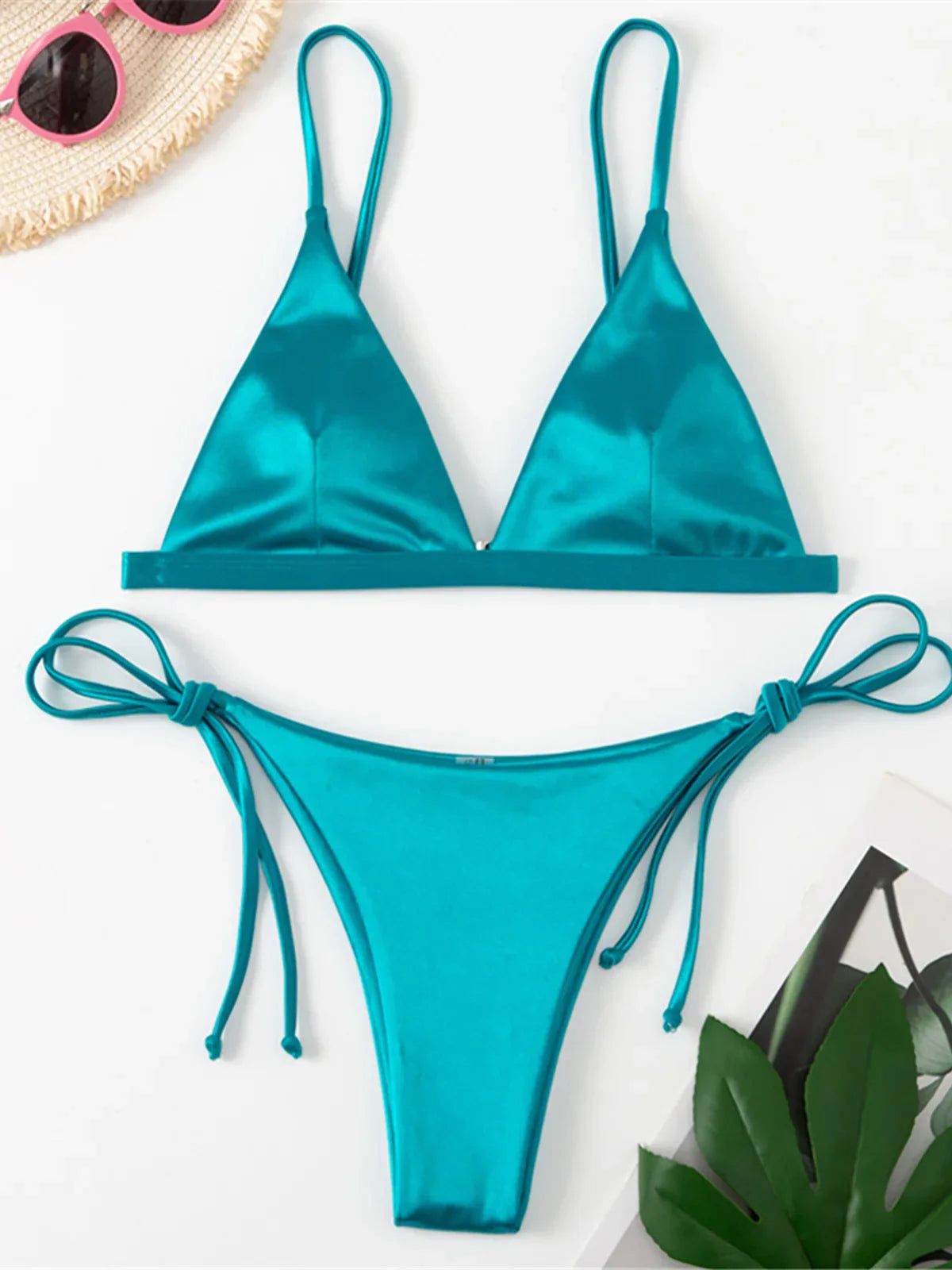 MILA - Satijnen Bikini-Set