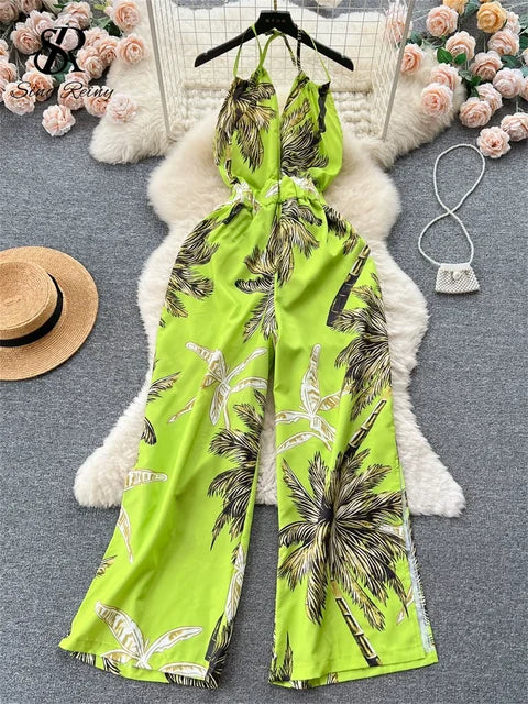 MARIA - Bohemian Bedrukte Jumpsuit