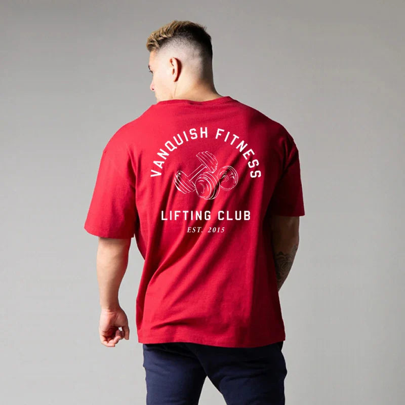 SIMON - Modieus Katoenen Fitness T-shirt
