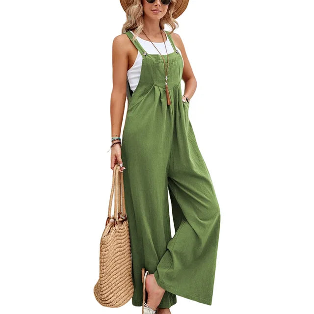 CARMEN - Stijlvolle Baggy Tuinbroek Jumpsuit