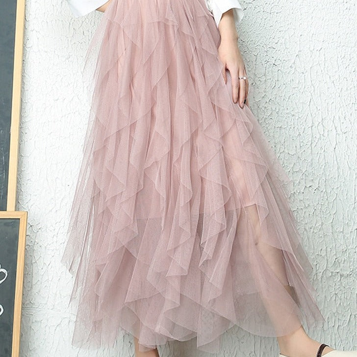 ADA - Elegante plooirok met een hoge taille