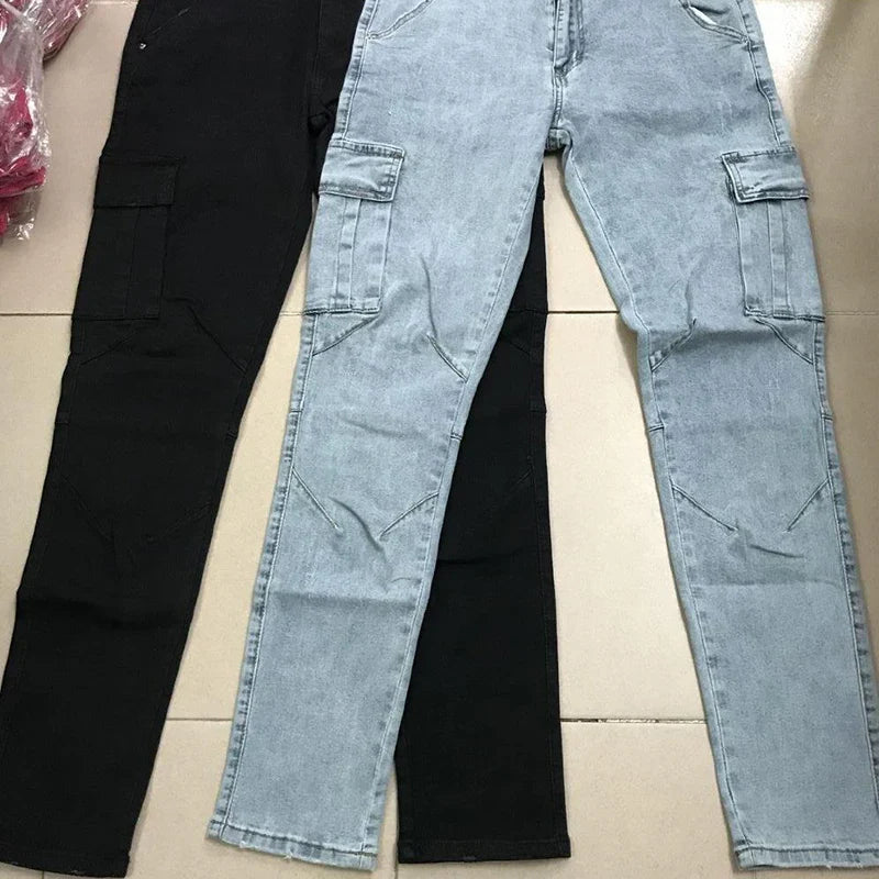 TIBOR - Modieuze Multi-Zakken Jeans