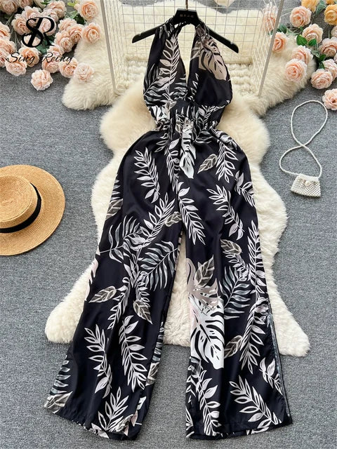 MARIA - Bohemian Bedrukte Jumpsuit