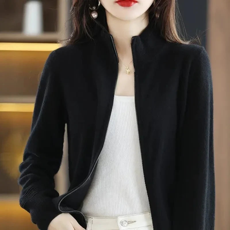 PHILOMENA - Gebreid Rits-Vest