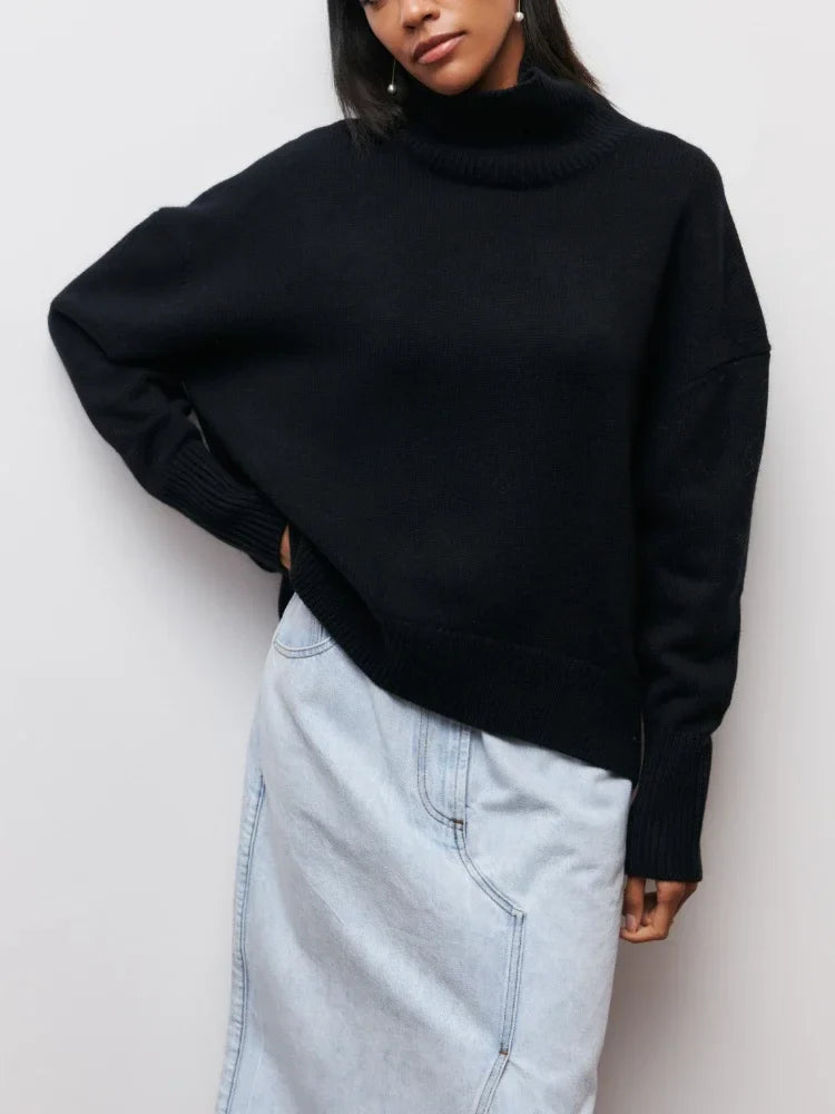 ARIANNA - Oversized Gebreide Coltrui