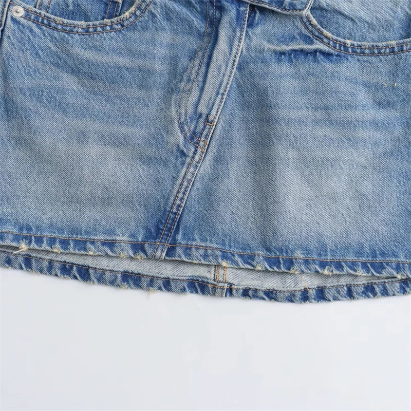 IOLANTHE - Stijlvolle Denim Minirokken