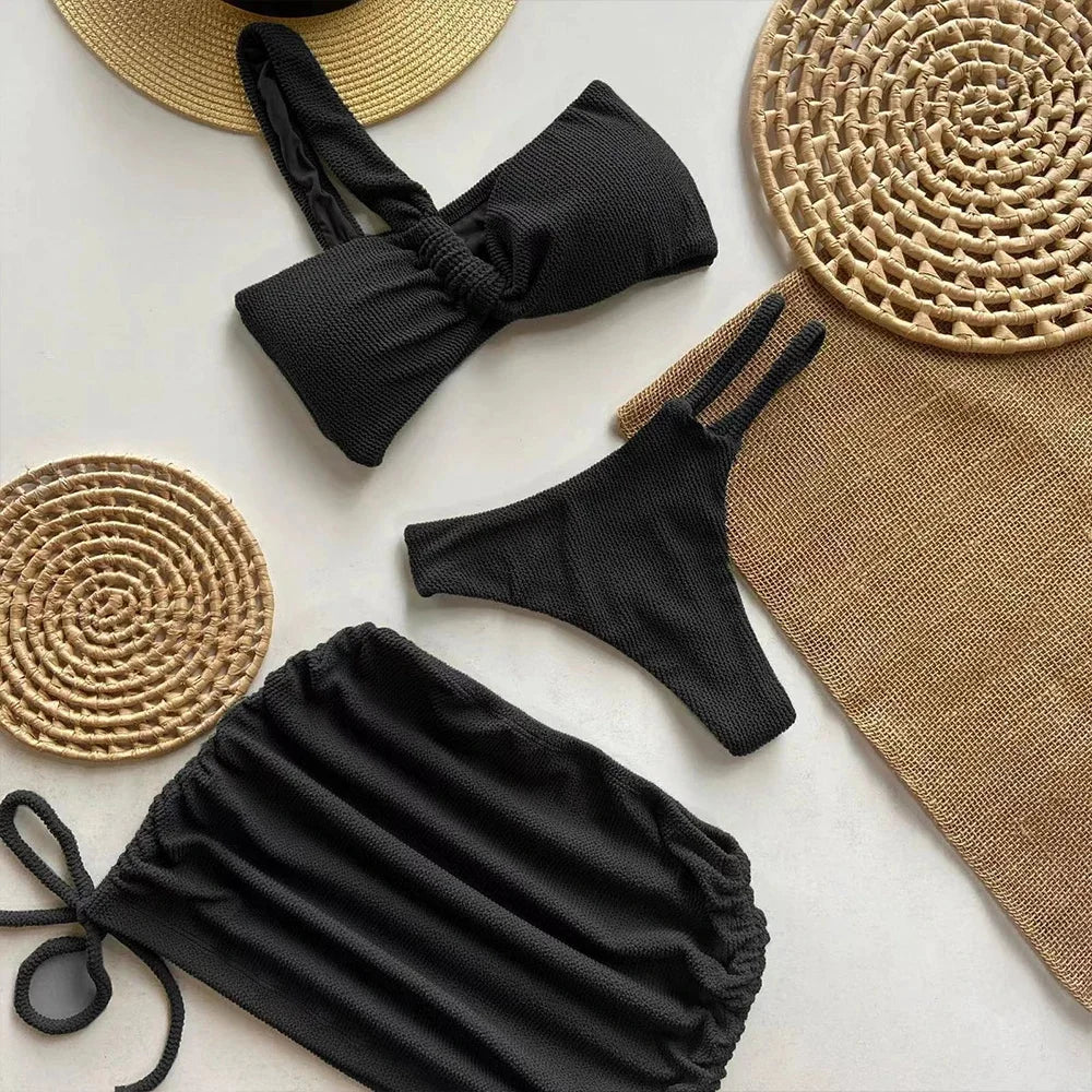 SOPHIE - Sexy Driedelig Bikini-Set