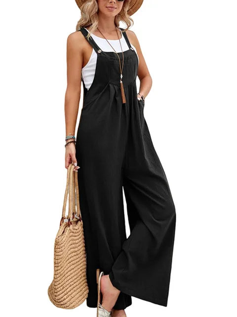 CARMEN - Stijlvolle Baggy Tuinbroek Jumpsuit