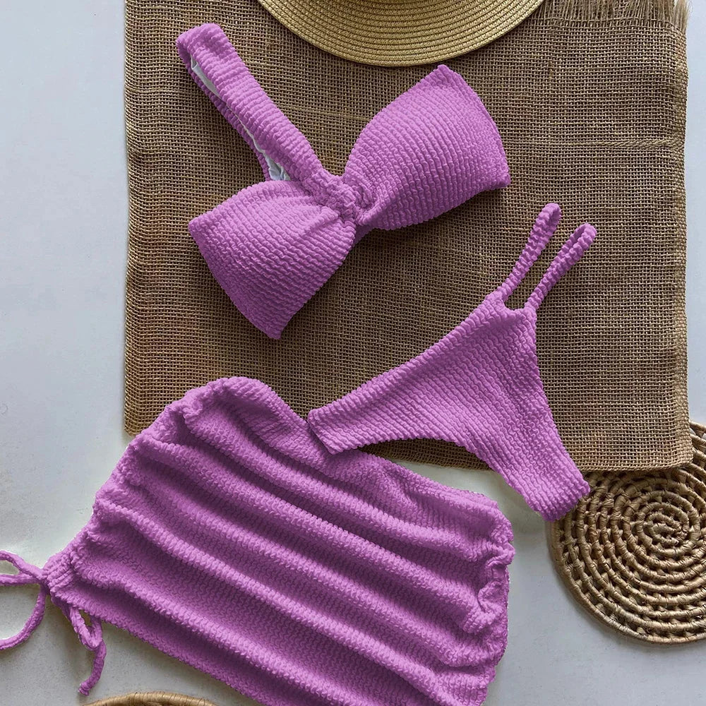 SOPHIE - Sexy Driedelig Bikini-Set