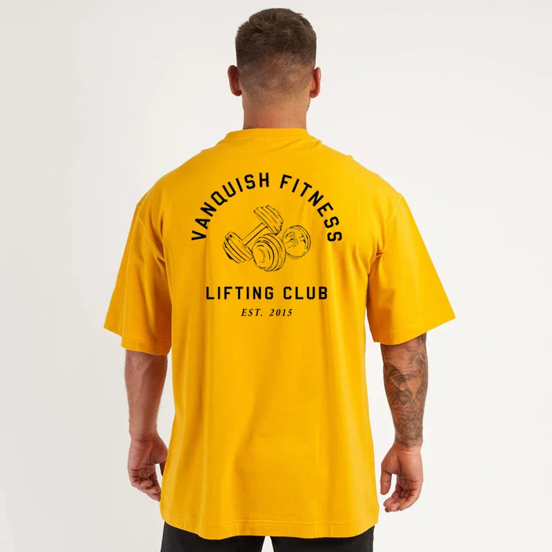 SIMON - Modieus Katoenen Fitness T-shirt