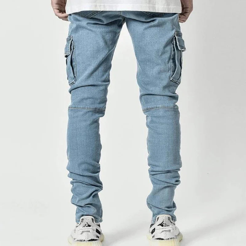 TIBOR - Modieuze Multi-Zakken Jeans