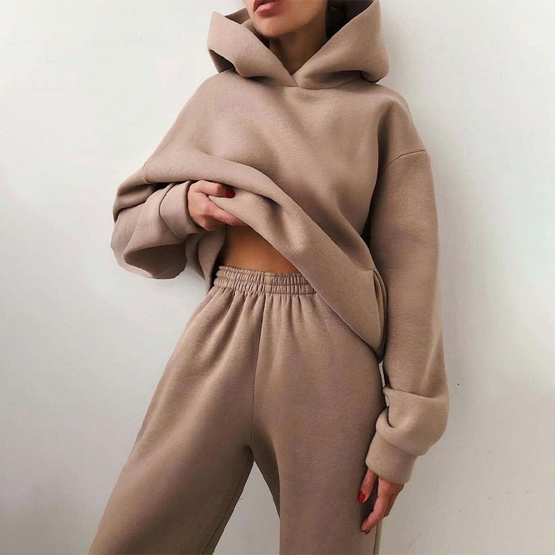 EMMA - dames set met hoodie en sweatpants