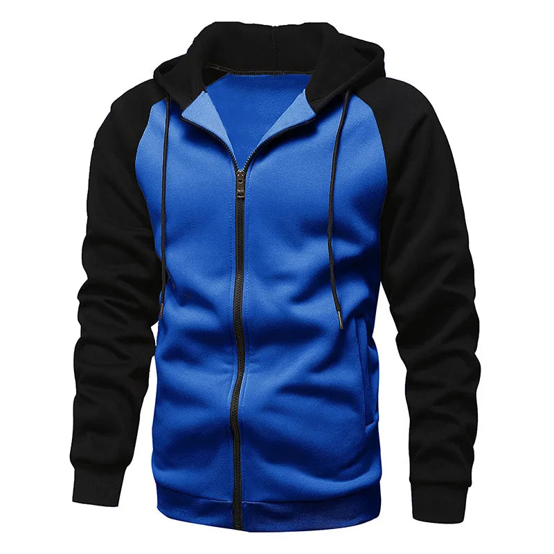 HRVOJE - Heren Casual Rits Hoodie