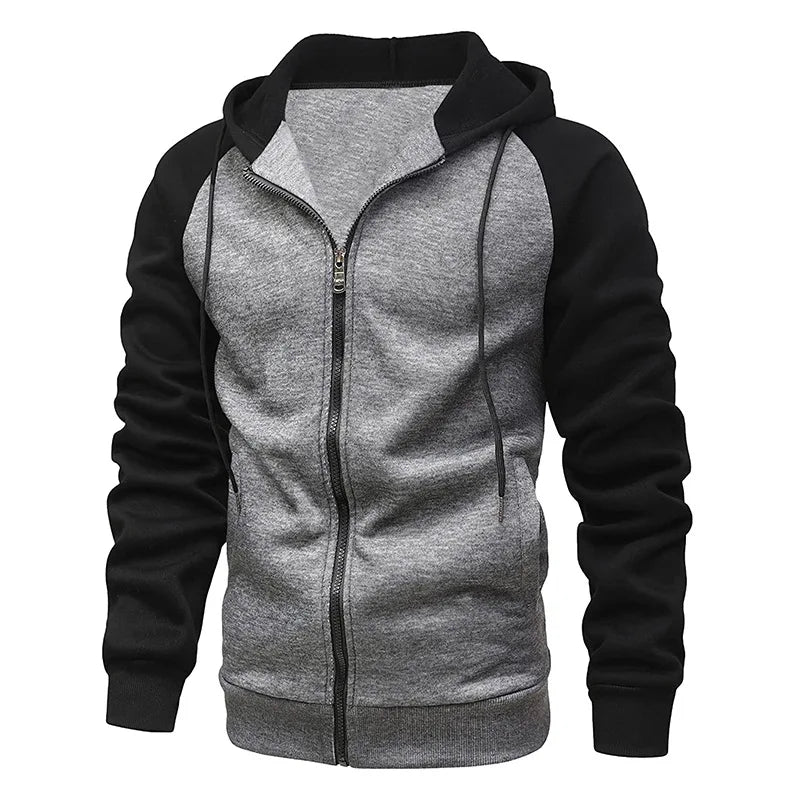 HRVOJE - Heren Casual Rits Hoodie