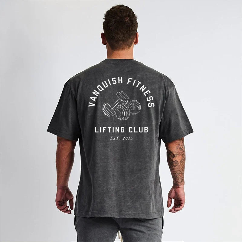 SIMON - Modieus Katoenen Fitness T-shirt