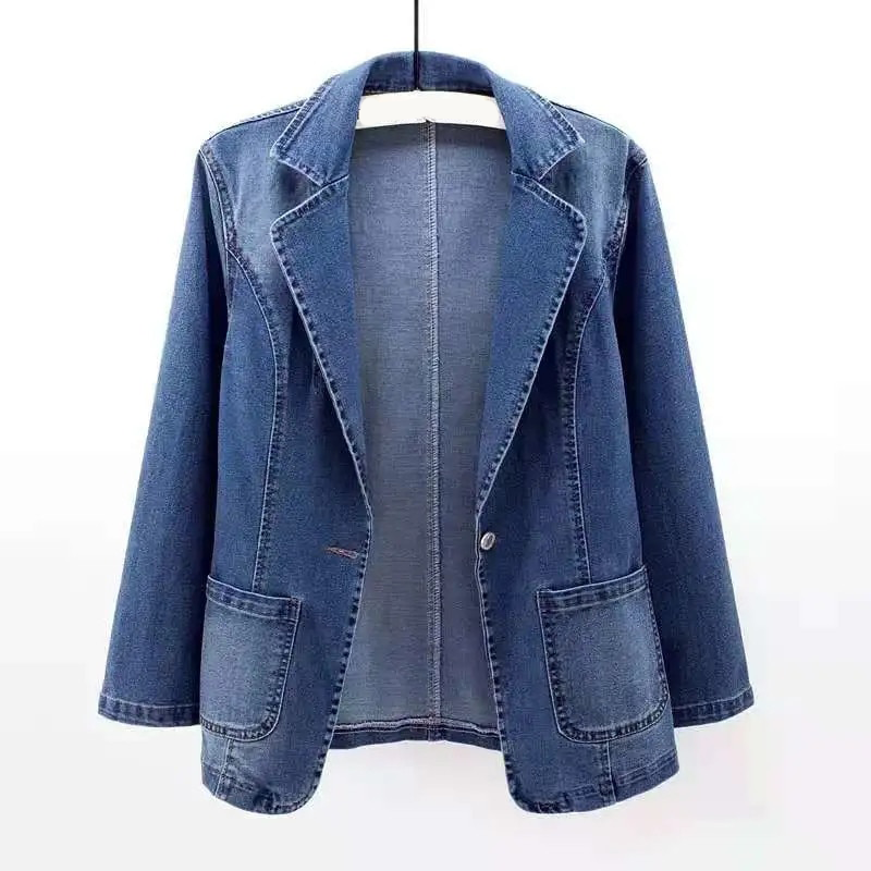 ELLA -Eigentijdse denimblazer
