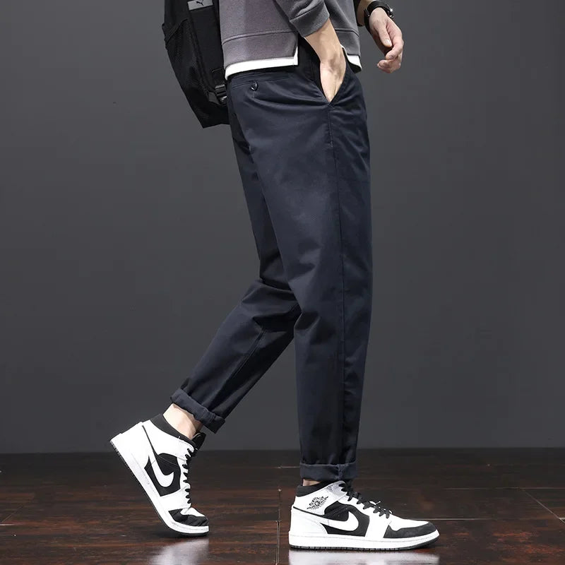 MANTAS - Comfortabele Stretch-Katoenen Broek