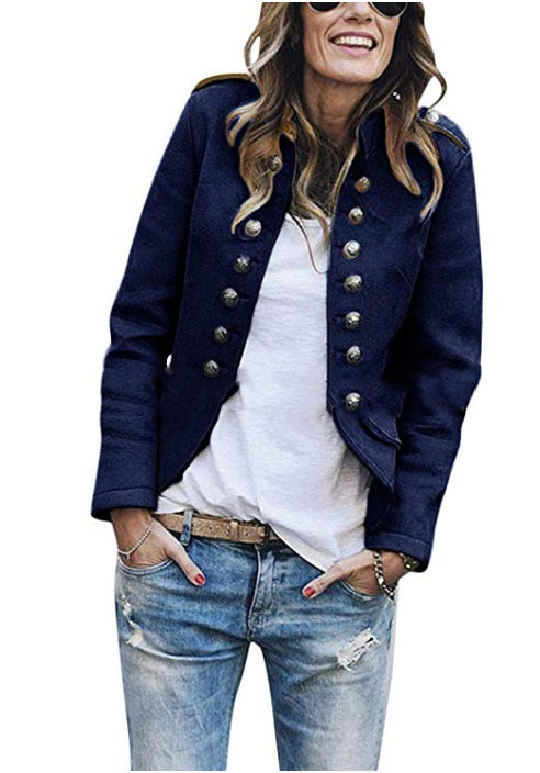 MARIT - Premium blazer met knopen en zakken