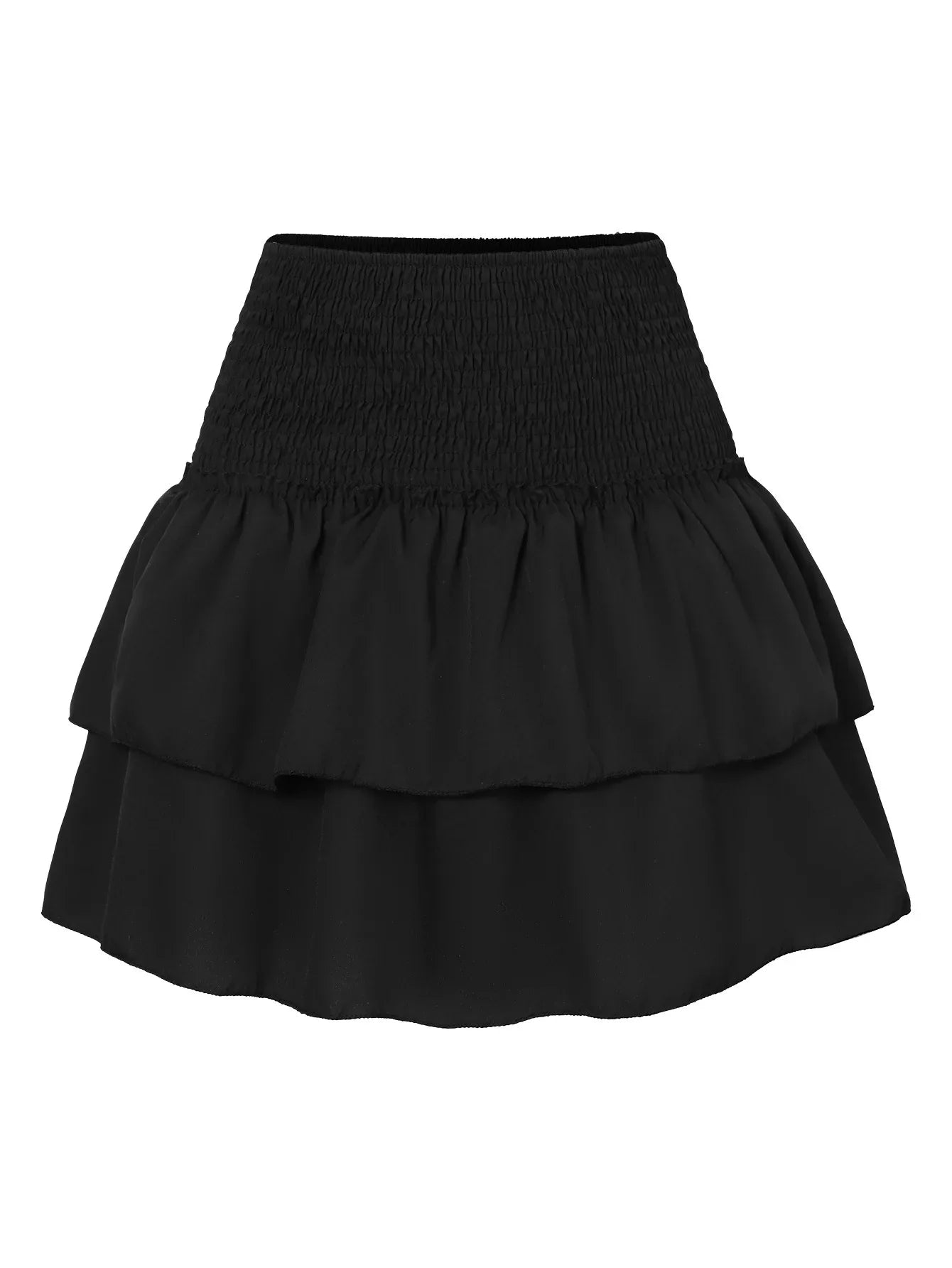 EUPHEMIA - Vintage Bloemenplooien Minirok