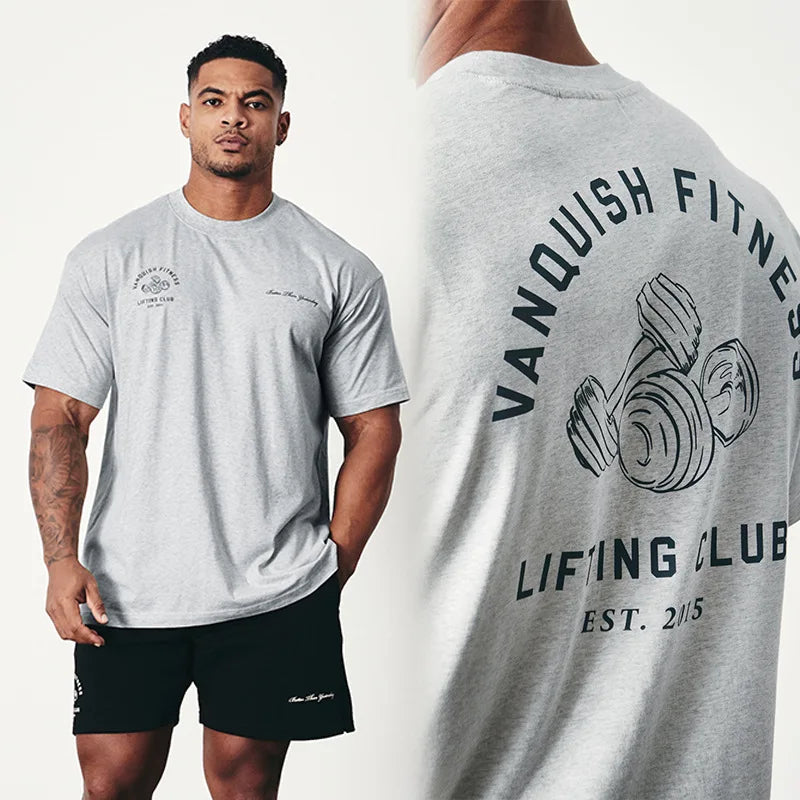 SIMON - Modieus Katoenen Fitness T-shirt