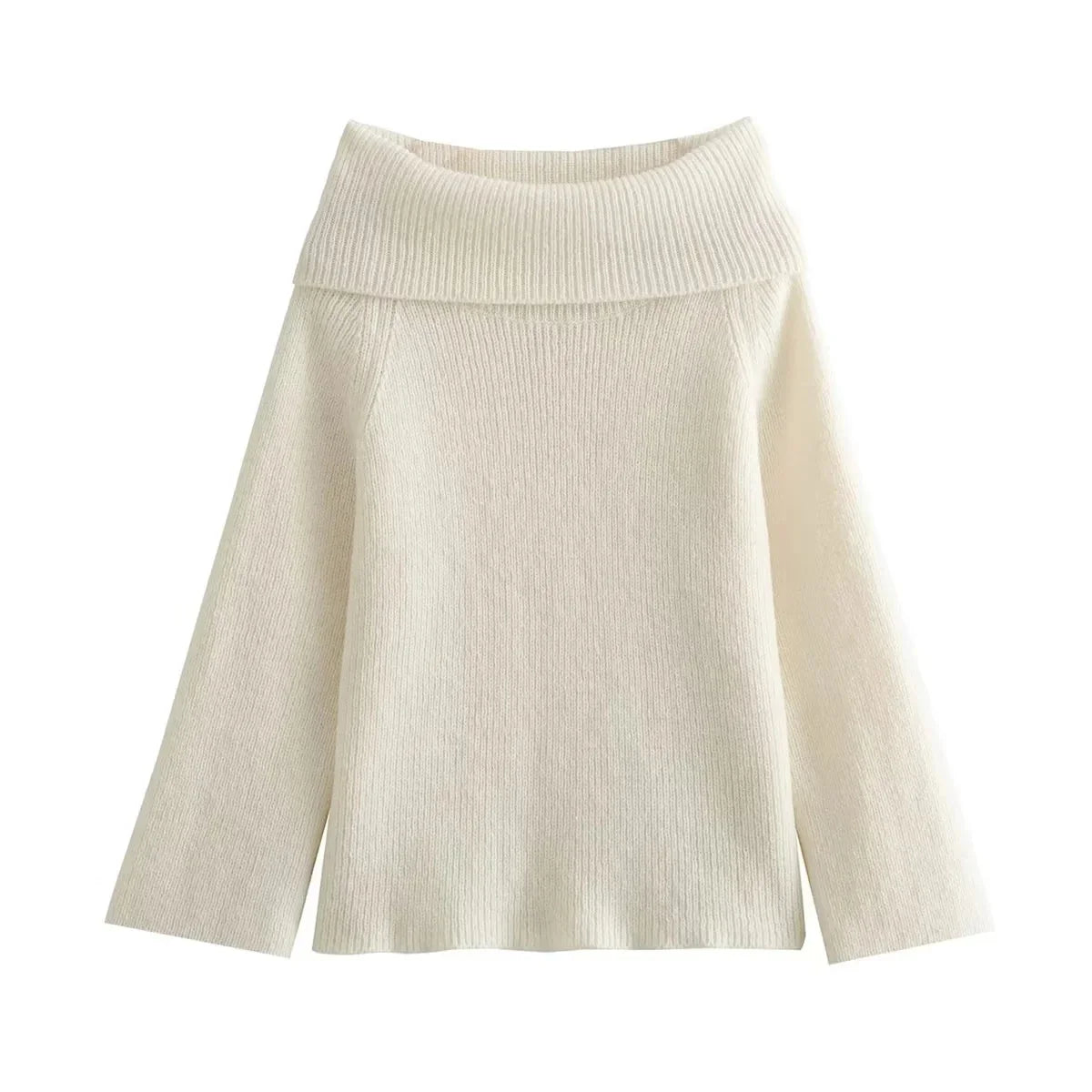 LEDA - Off-Shoulder Gebreide Trui