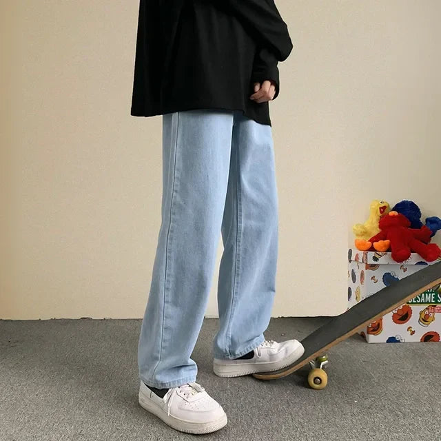BRUNO - Heren Casual Loose Fit Jeans