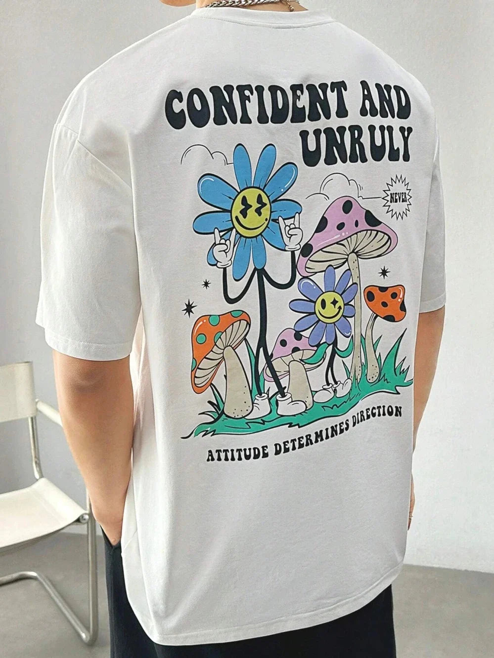 ULRICH - Casual Heren T-shirt met Losse Pasvorm