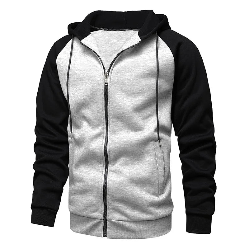 HRVOJE - Heren Casual Rits Hoodie