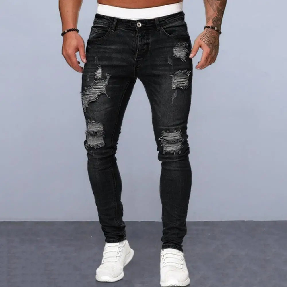 CHARLES - Heren Denim Skinny Jeans