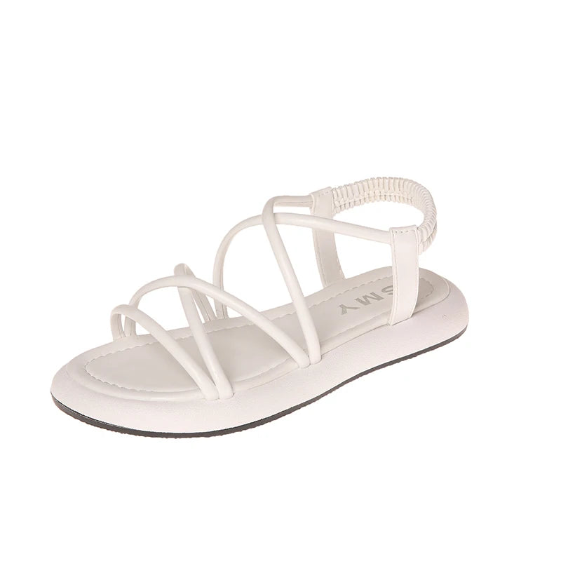 CAROLIJN - Verhoogde Casual Romeinse Sandalen met Dikke Zool voor Vrouwen