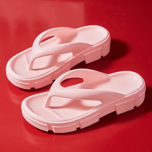 MARIJE - Zomer Wig Flip Flops met Antislip Plateau Sandalen voor Vrouwen