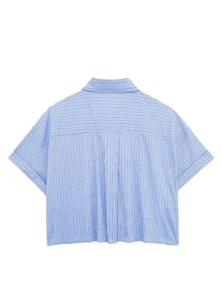 NELLIE - Elegante Polo-Kraag Hemd