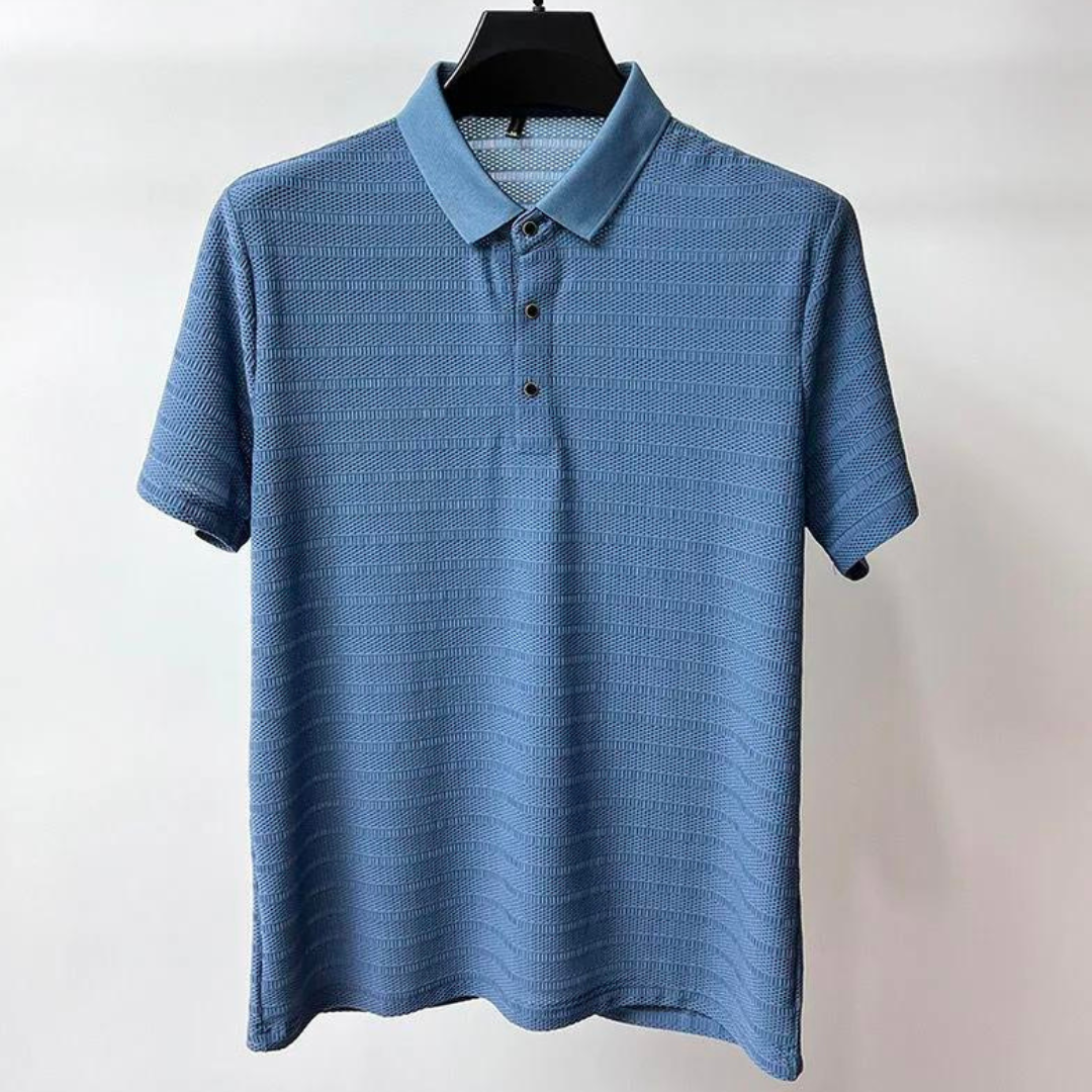 ADRIAEN - Premium zijden poloshirt voor heren