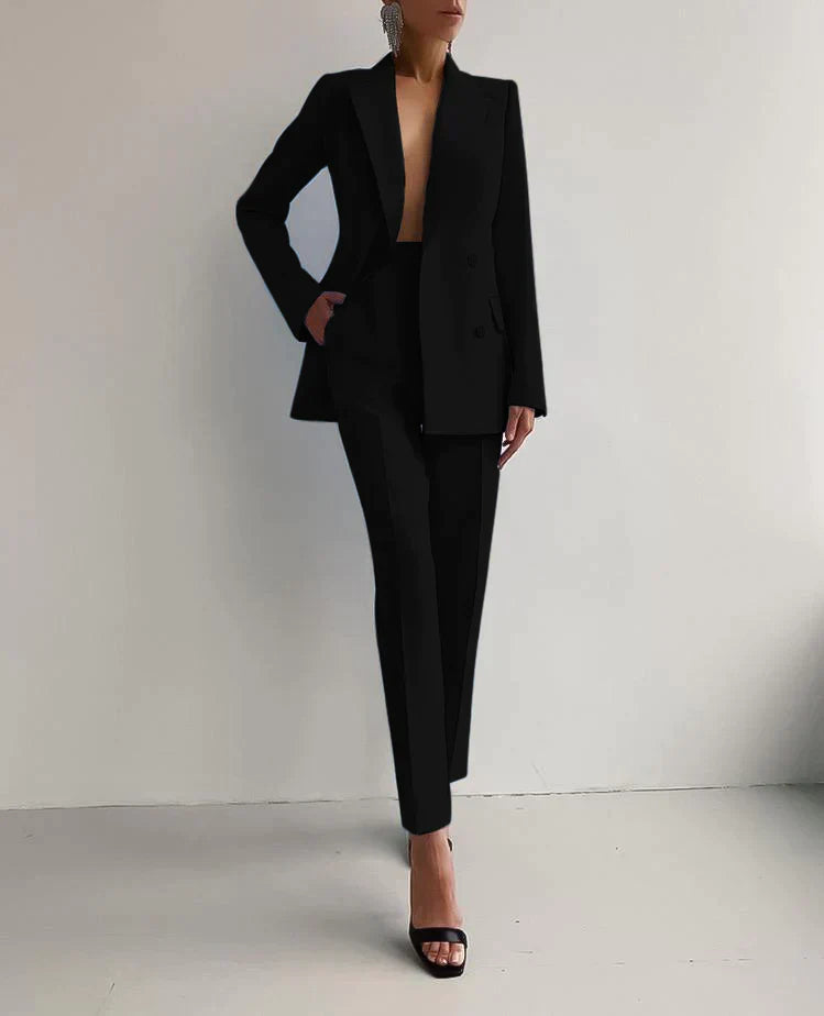 SARAH - Elegant ensemble bestaande uit een elegante blazer en elegante broek