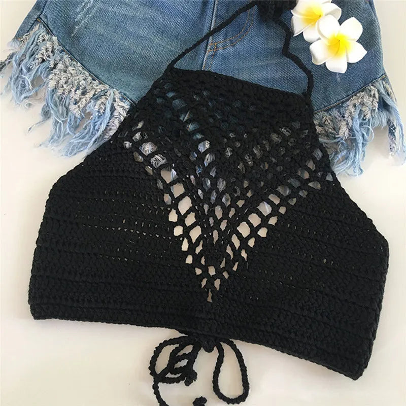 Jolien - Gehaakte croptop