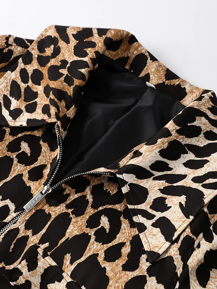 MILINA - Luipaardprint Crop Jack