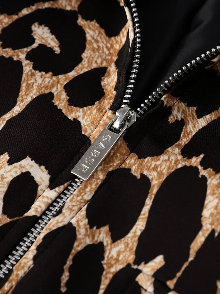 MILINA - Luipaardprint Crop Jack
