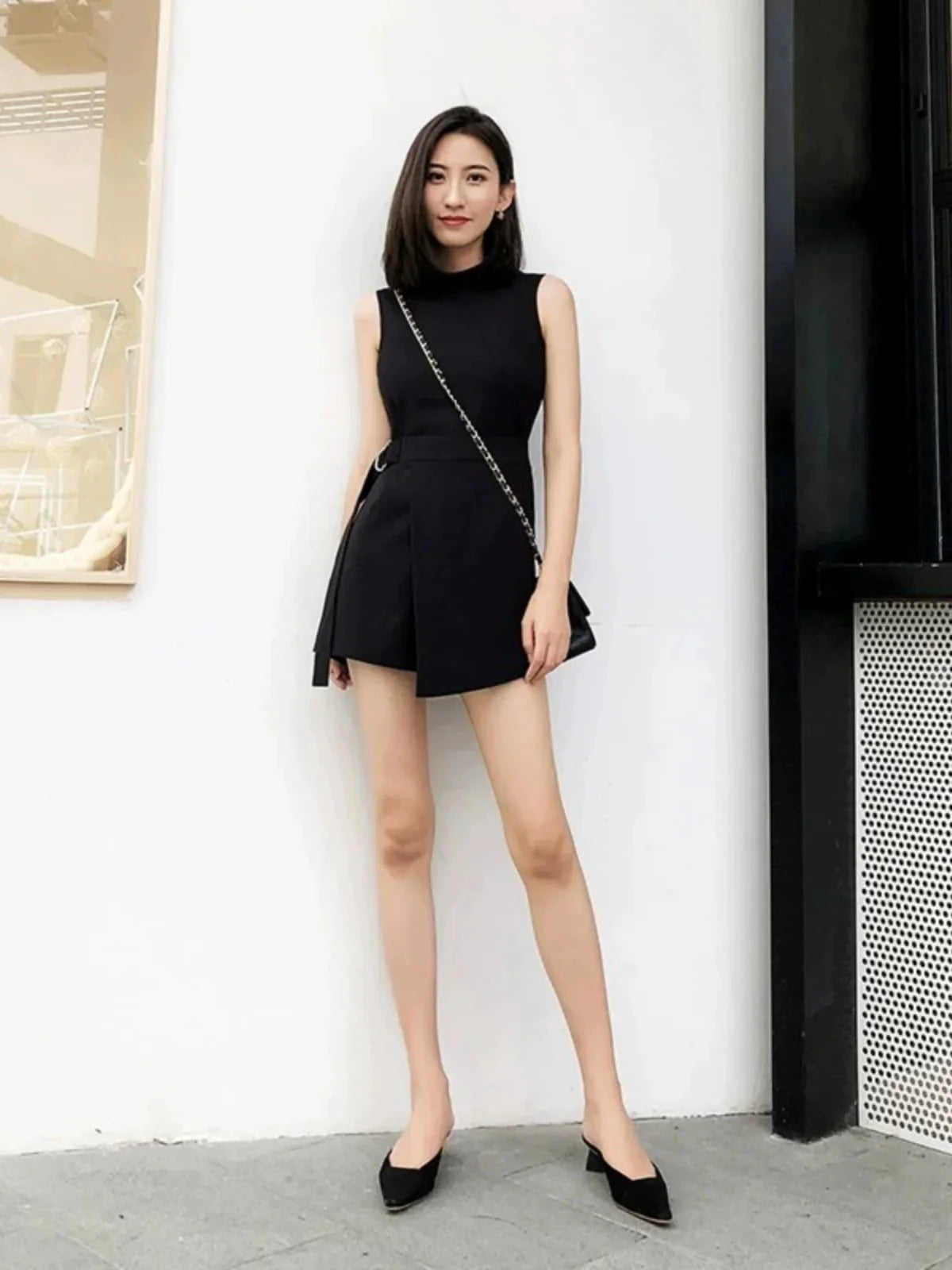 AALIYAH - Casual Zomer Linnen Playsuit