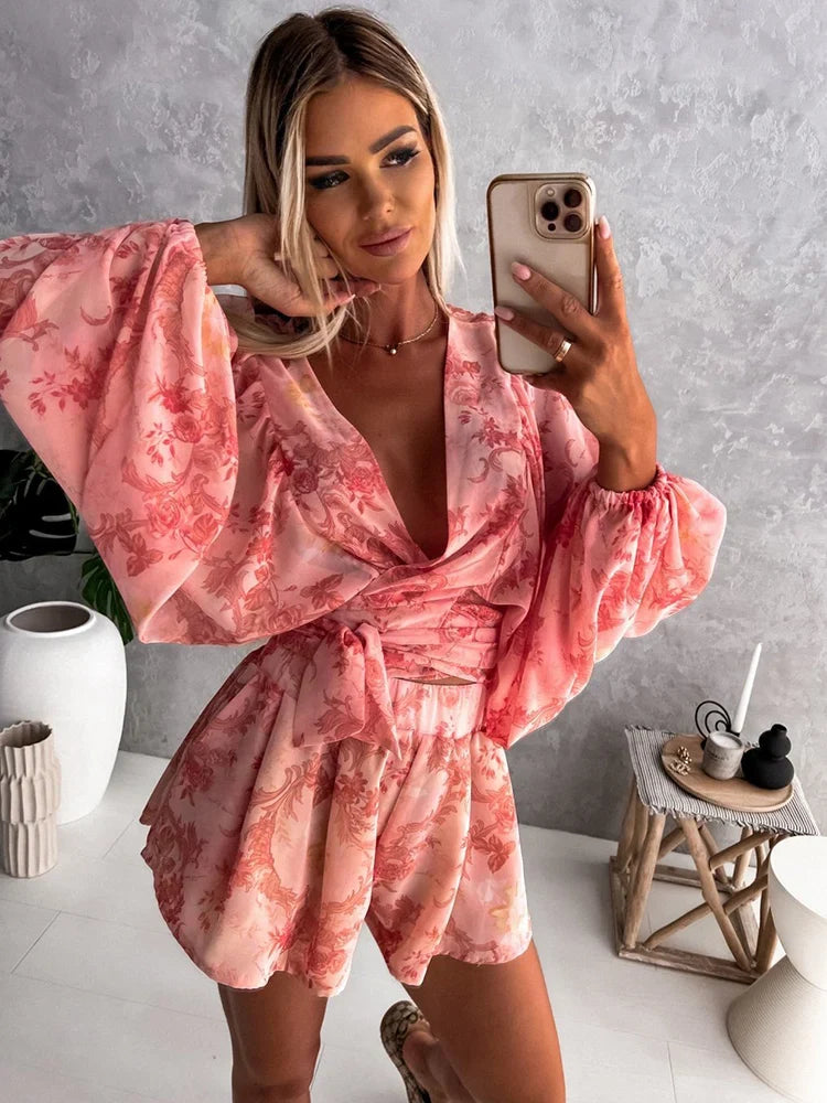 JULIA - Stijlvolle Zomer Strand Playsuit