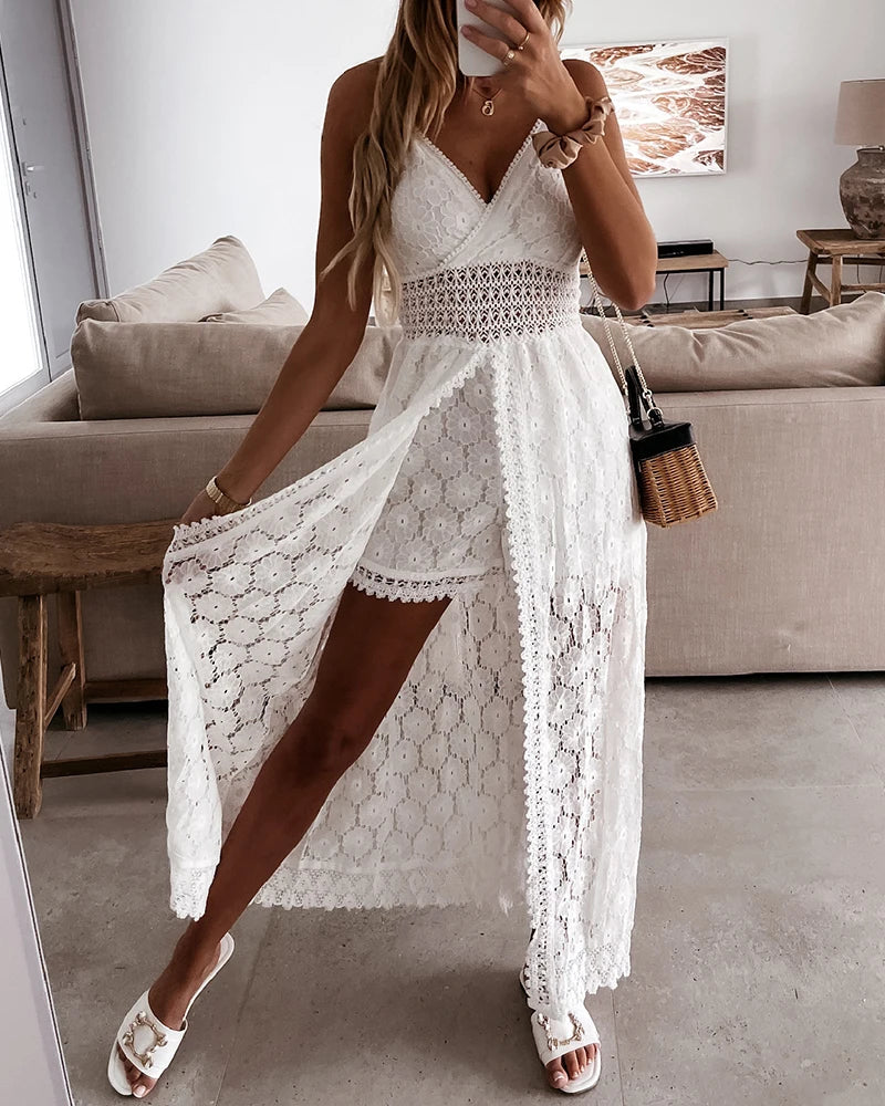 SADIE - Casual Zomer Linnen Playsuit