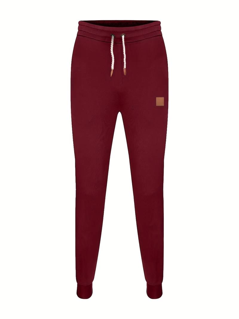 STEFAN - Relaxte, nonchalante broek met vetersluiting