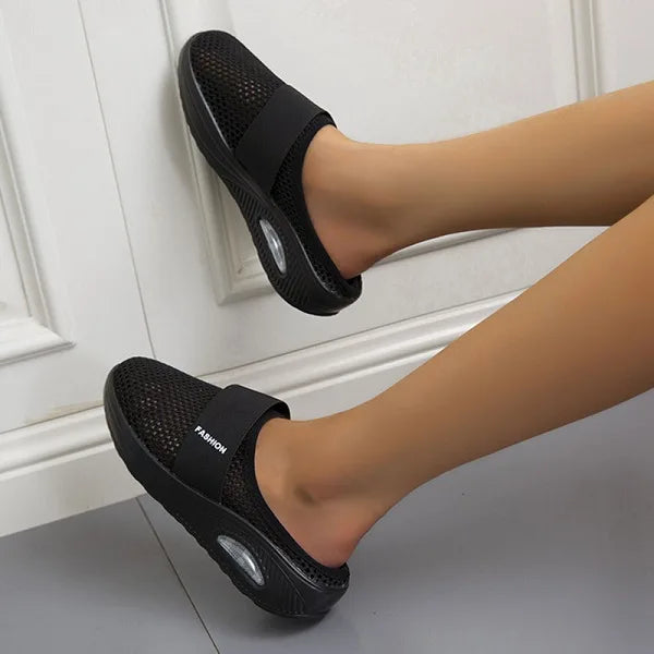 ANIKA - Comfortabele orthopedische sandalen met sleehak