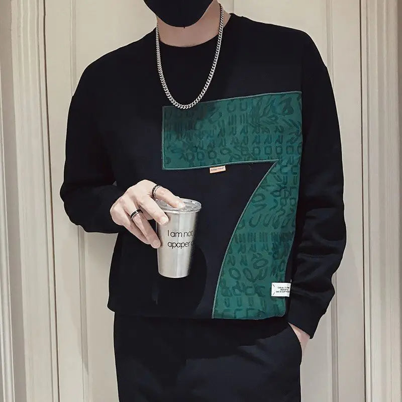 Nathan - Trendy Sweatshirt met Ronde Hals