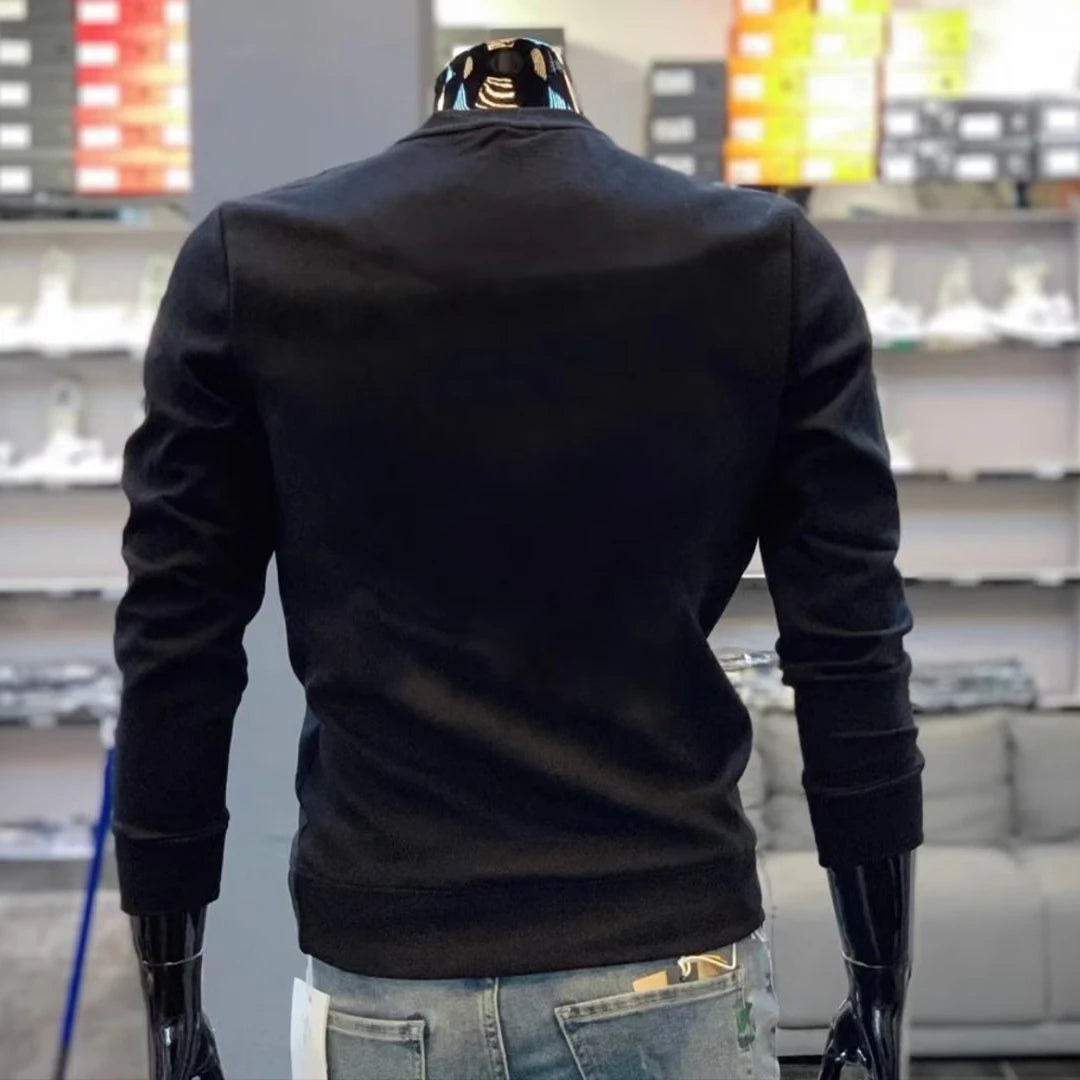 Myles - Stijlvol Katoenen Voorjaarssweatshirt voor Mannen