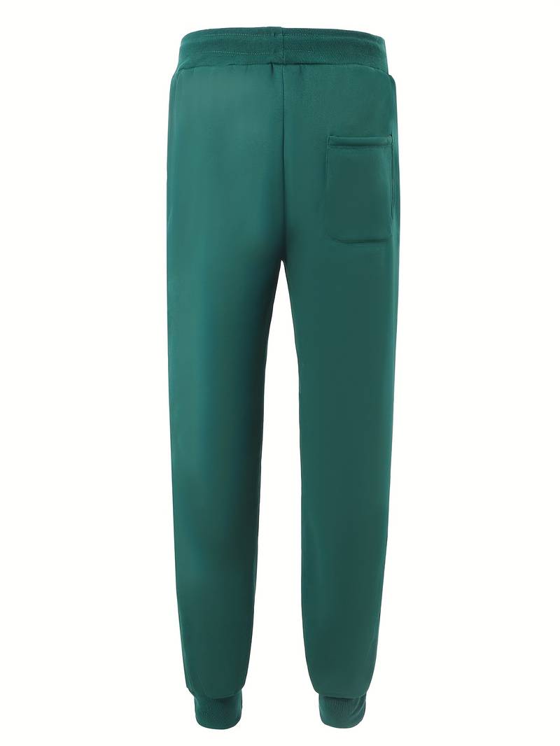 STEFAN - Relaxte, nonchalante broek met vetersluiting