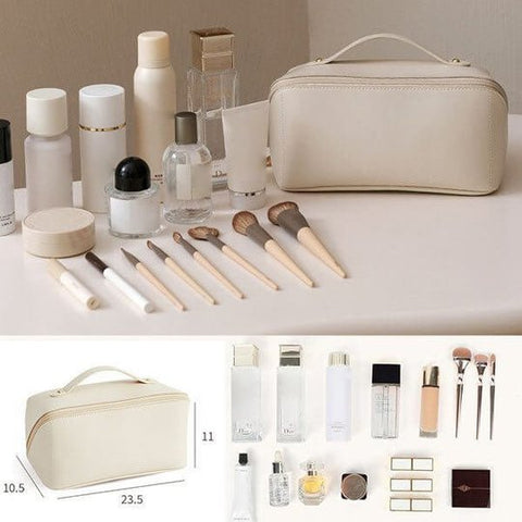 HANNAH - Luxe cosmetica tas met veel vakken