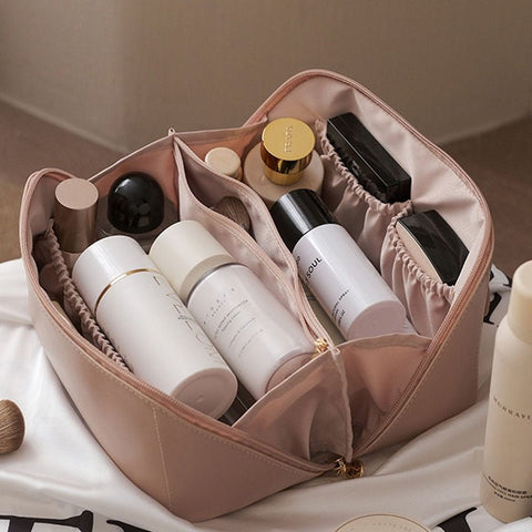 HANNAH - Luxe cosmetica tas met veel vakken