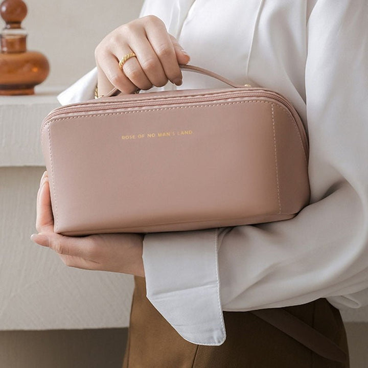 HANNAH - Luxe cosmetica tas met veel vakken