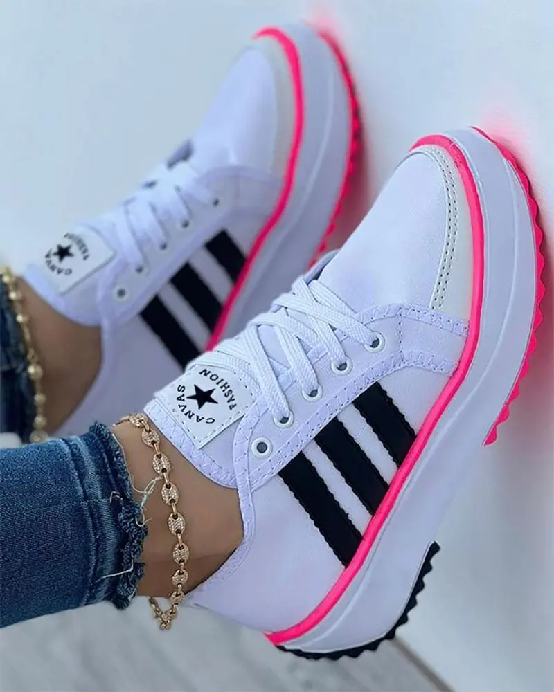 LENA - Chique veelkleurige damessneakers